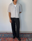 CUBAN PINSTRIPE SHIRT