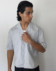 CUBAN PINSTRIPE SHIRT