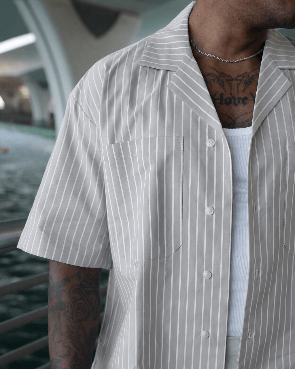 PINSTRIPE SHIRT