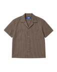 VÉRO Casa Shirt in brown check Korean cotton
