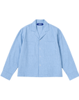VÉRO Laidback Shirt in pale blue 100% linen